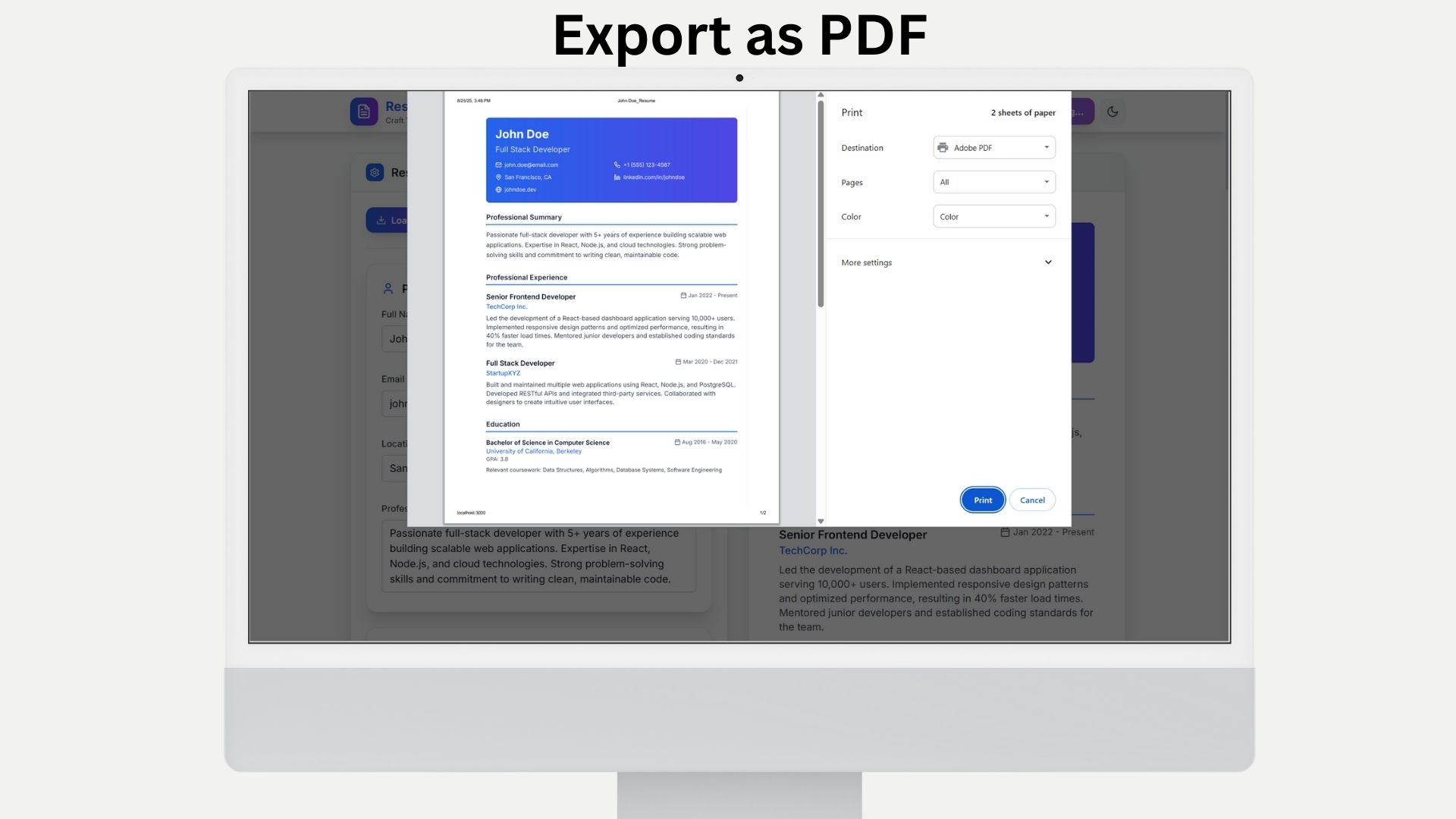 ResumeForge screenshot 3