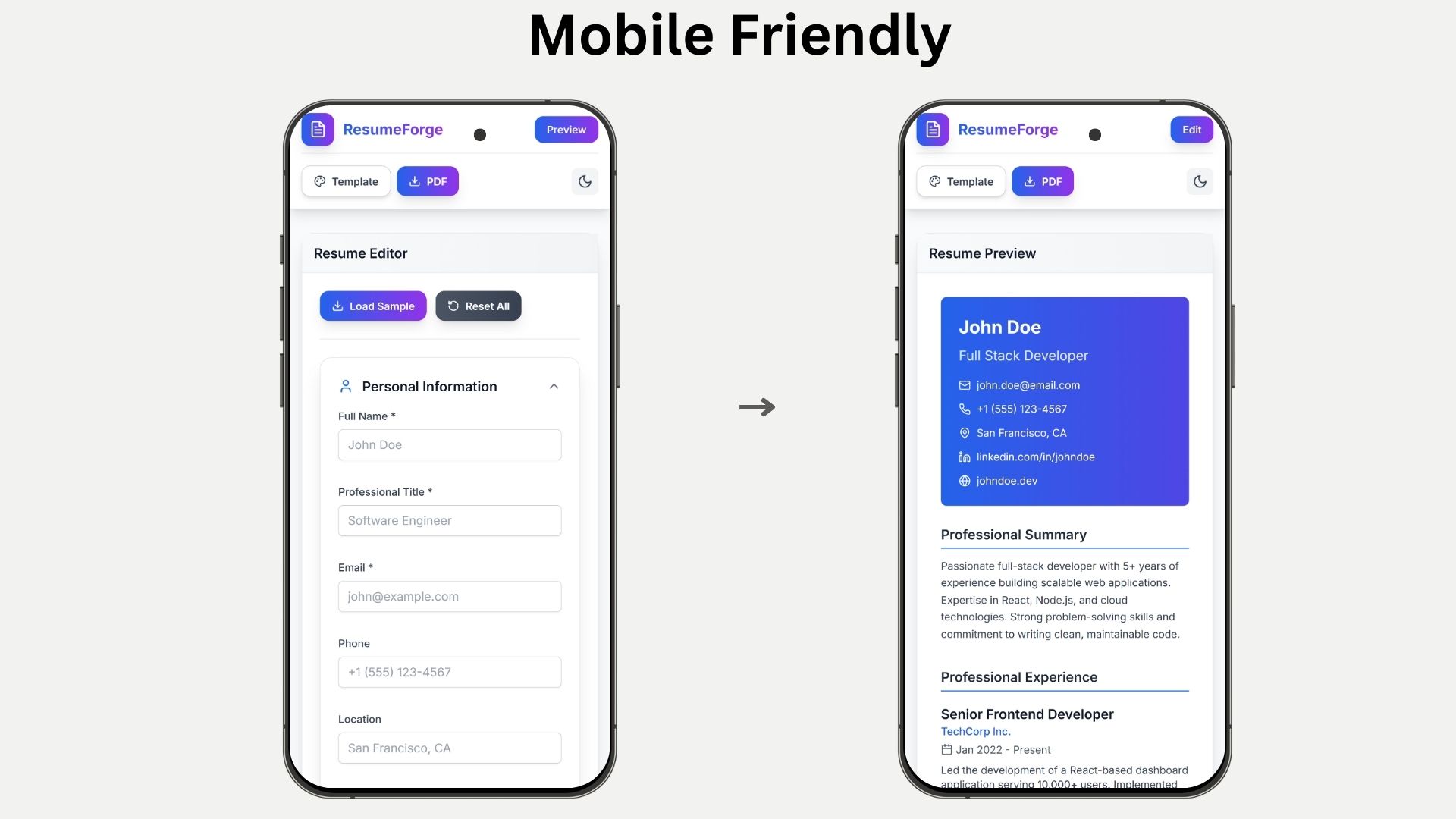 ResumeForge screenshot 4
